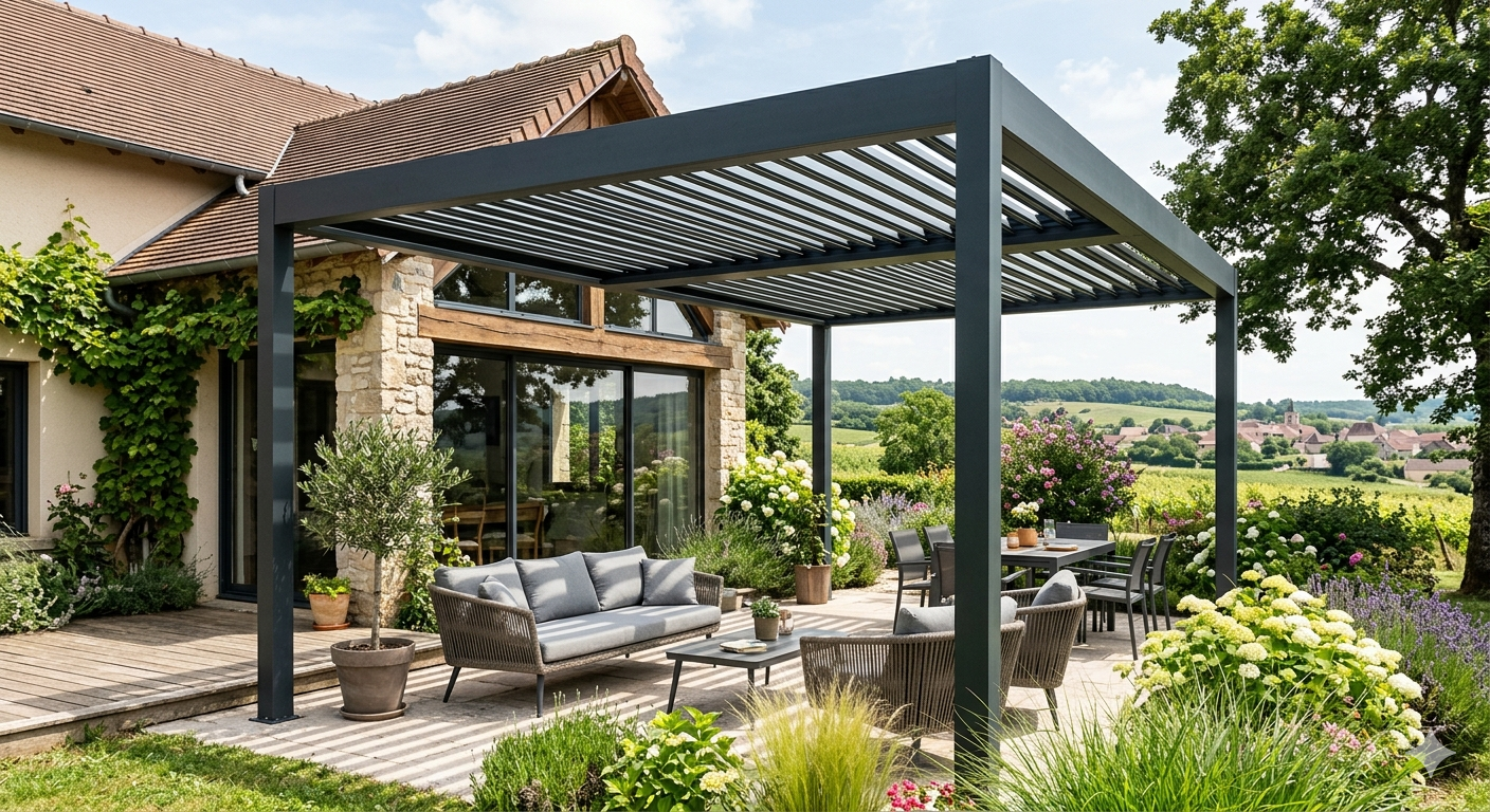 Pergola aluminium