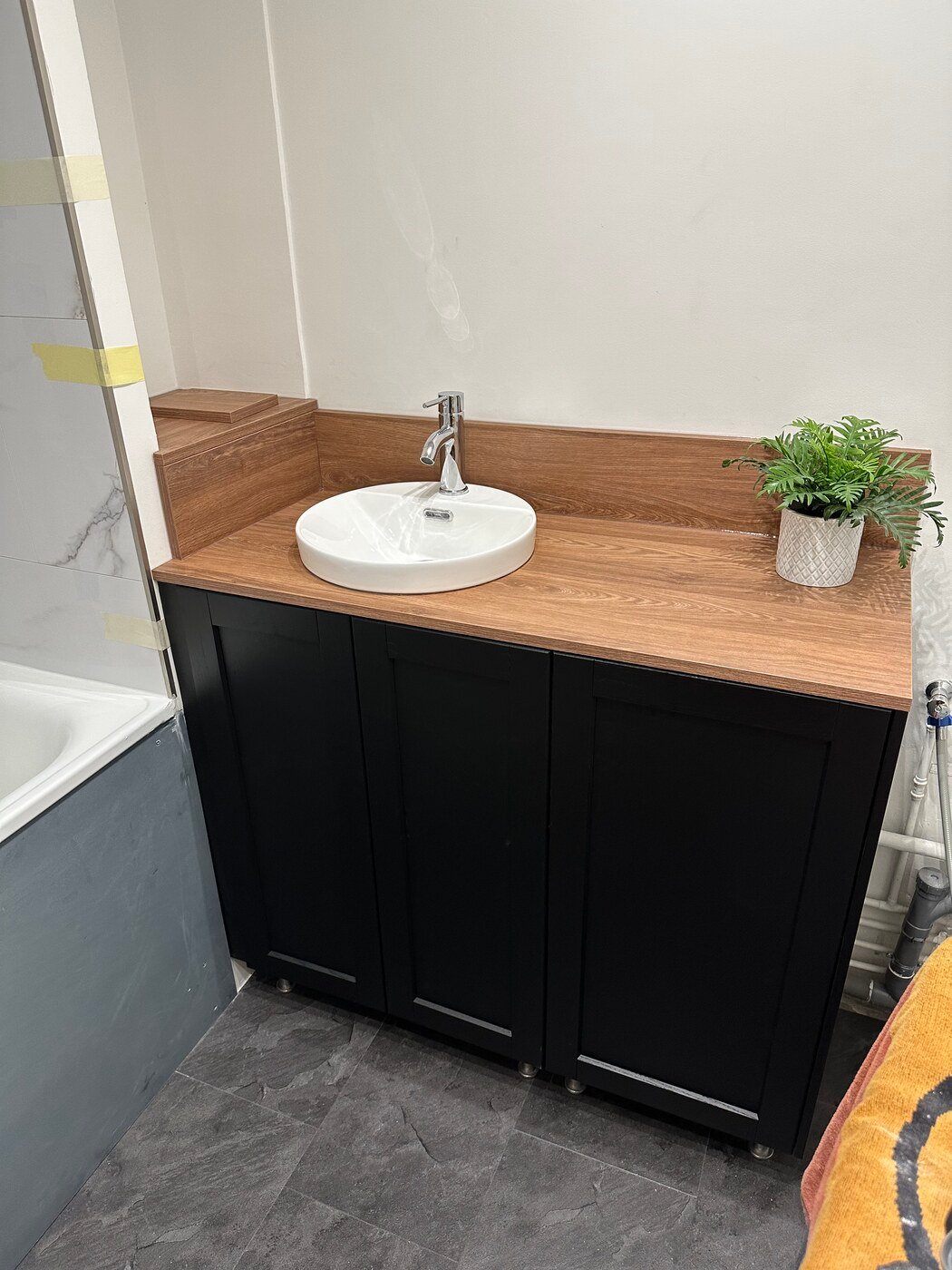 Meuble de salle de bains sur mesure